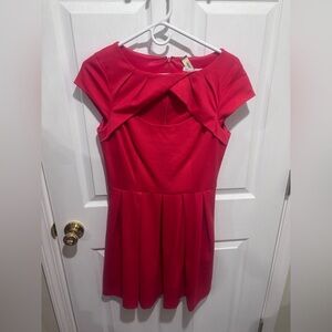 LC Lauren Conrad Vibrant Red Dress